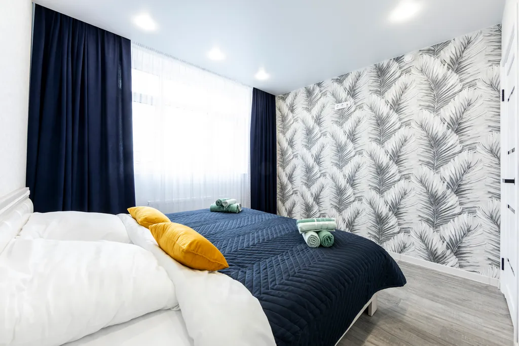 Однокомнатная квартира на 4 гостей