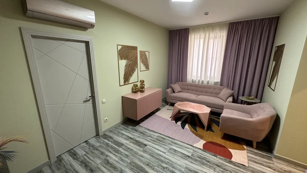 Двухкомнатный Апартамент класса ДеЛюкс с отдельной спальней и кухней