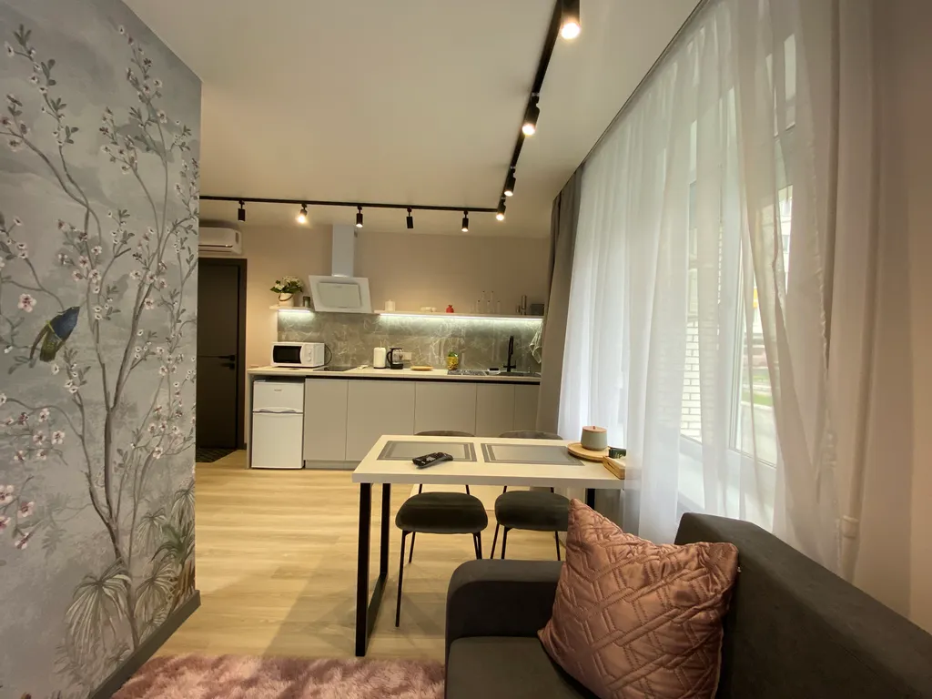 Уютная студия в кирпичном доме