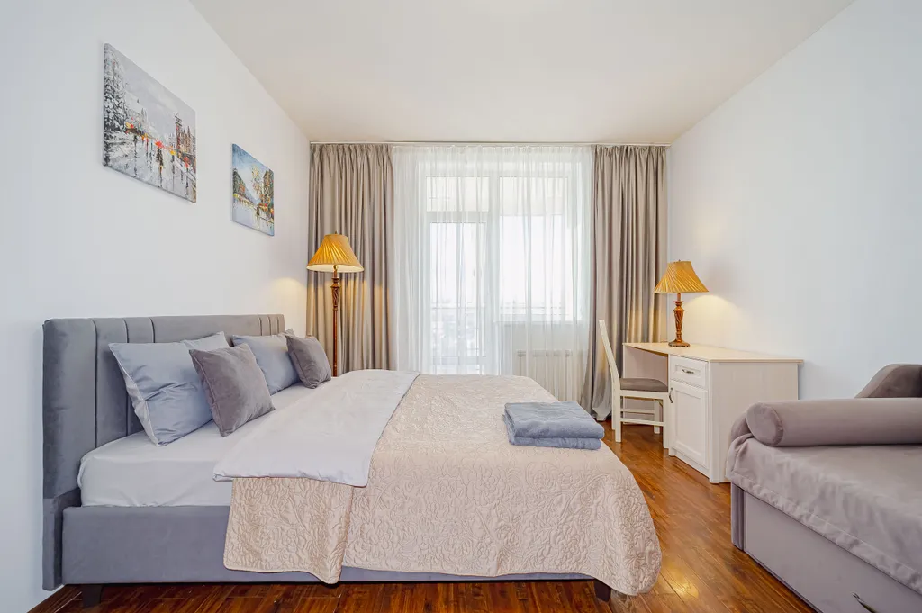 Просторная квартира рядом с Аквапарком