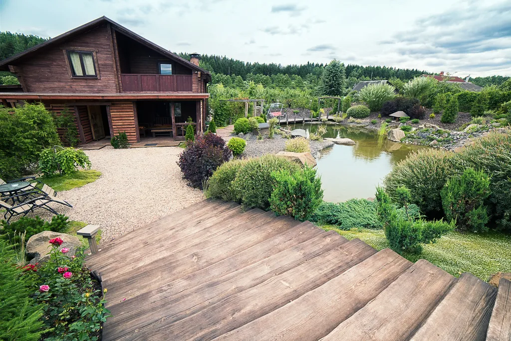 Рыжий кот - Деревянный Дом (WoodHouse)