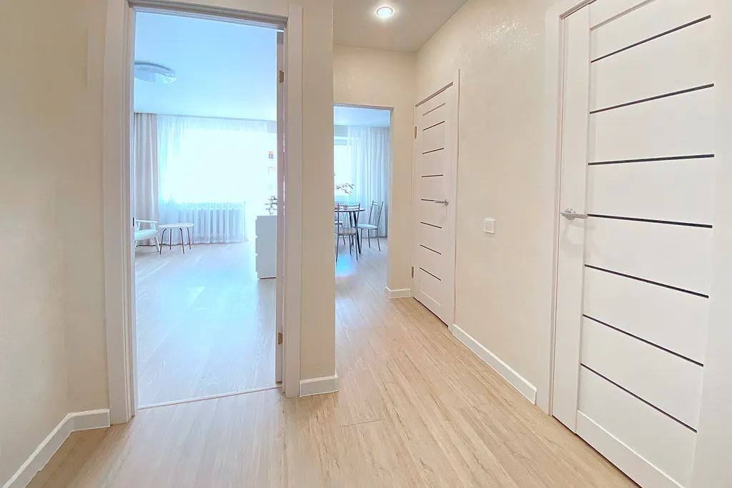 Стильная светлая квартира рядом с ЖД вокзалом