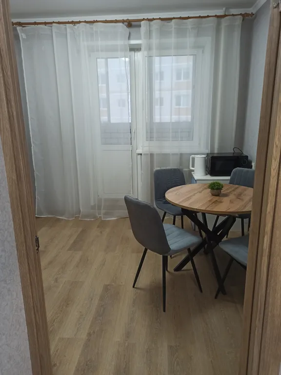 Уютная квартира со свежим ремонтом в спальном районе недалеко от центра