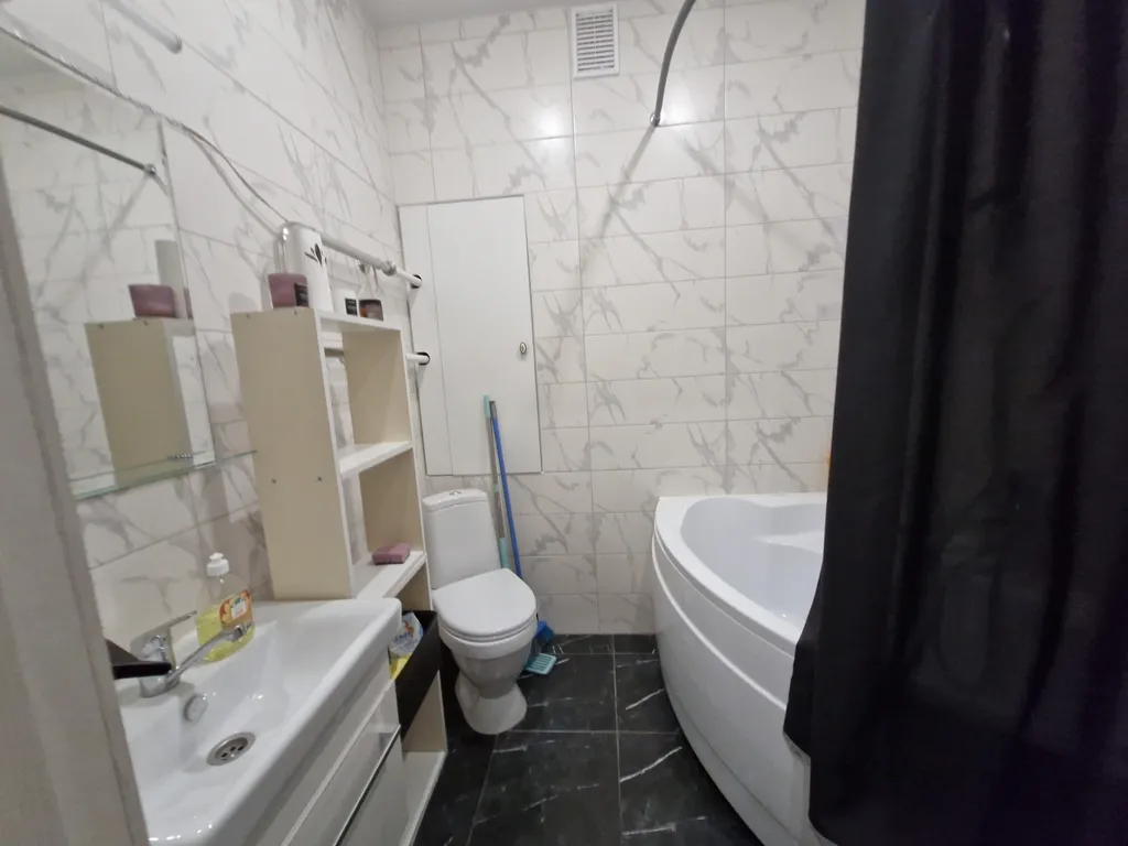 Квартира с большой ванной в Новом Пушкино