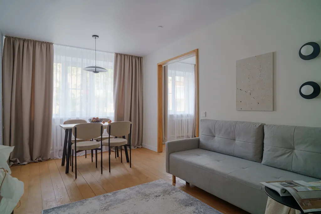 Двухкомнатная квартира у Бульвара Пирогова