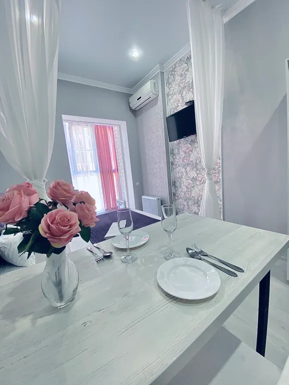 Квартира Квартира Студия Фиолет возле парка и лебединого озера — Горячий Ключ