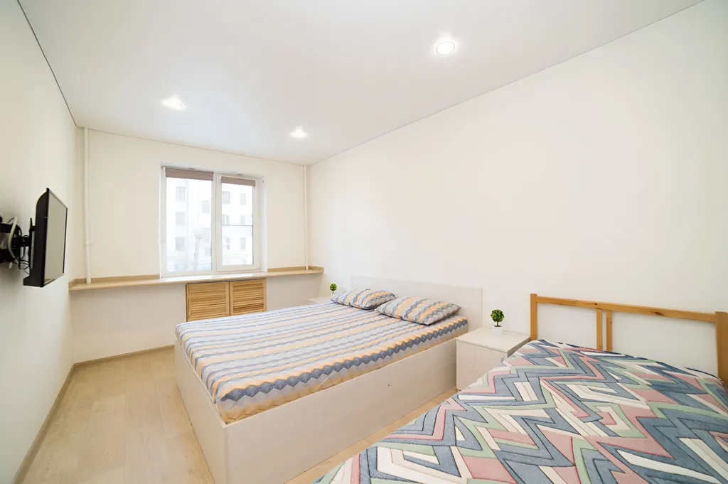 Просторная квартира с евроремонтом