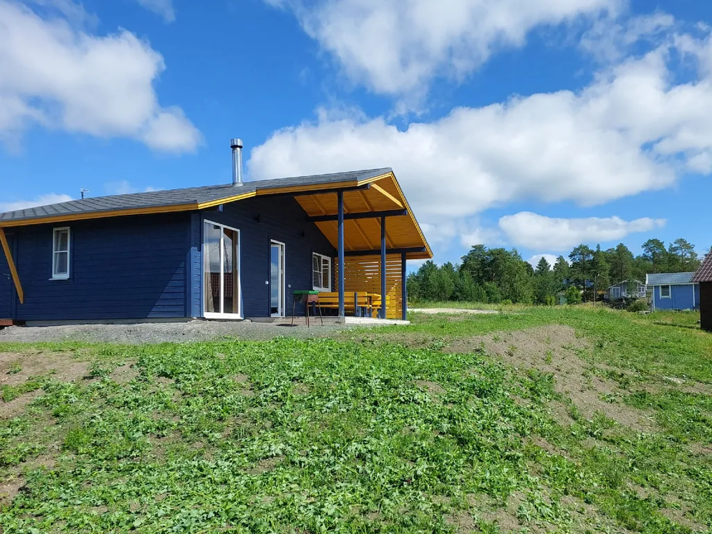 Коттедж Дом с камином и кондиционером — Мережнаволок