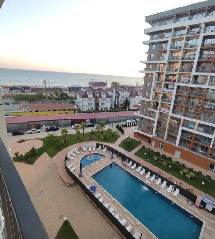 На берегу моря уютная новая студия