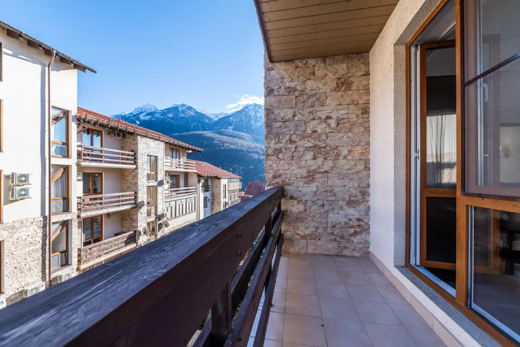 Апартаменты на 3 этаже, двойной балкон