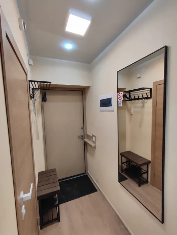 Современная квартира - студия с видом на новый мост