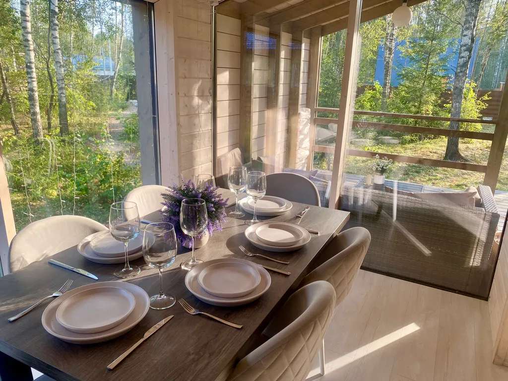 Коттедж Домик в лесу с сауной и купелью — Гжель