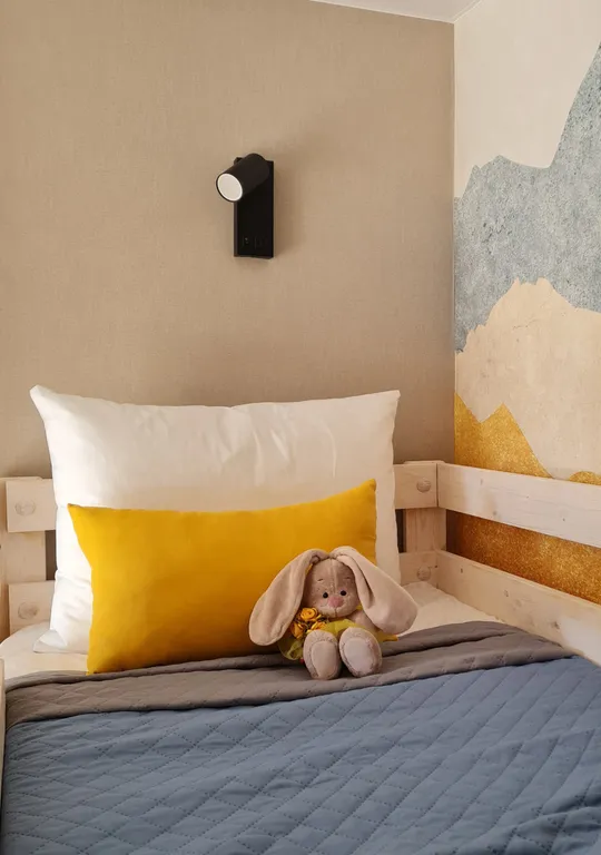 Квартира для отдыха с детьми с тёплым бассейном