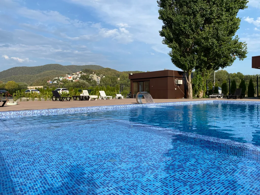 Квартира Квартира Комфорт с видом на горы и балконом — Лазаревское