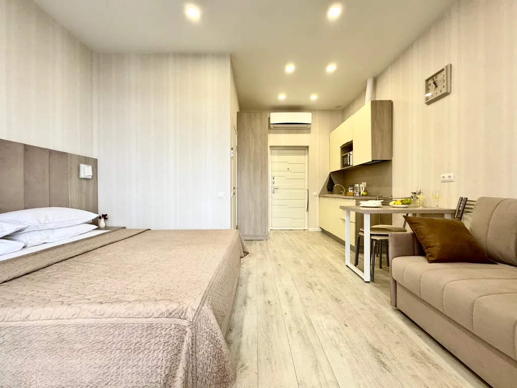 Квартира Квартира Премиум с видом на море и балконом — Лазаревское