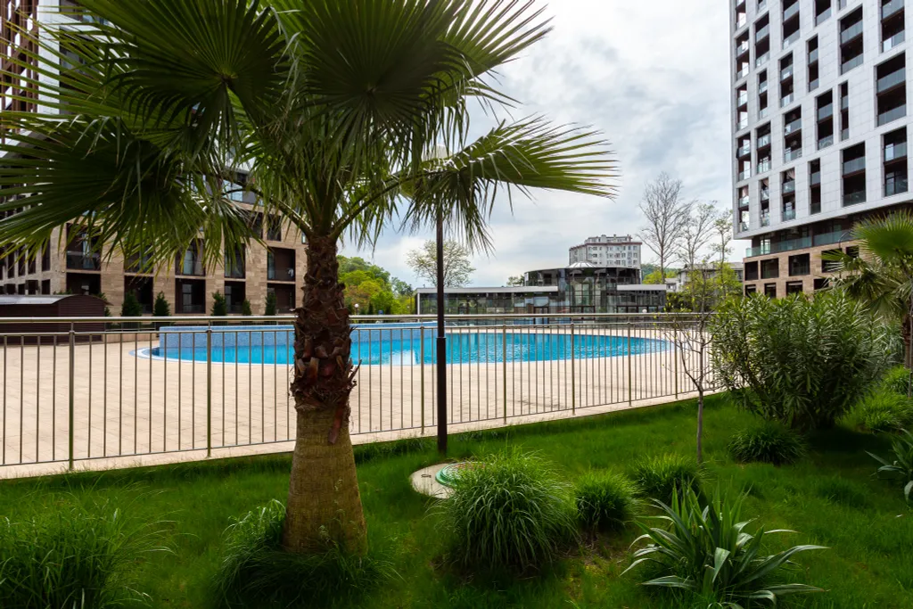 Стильная квартира с видом на горы