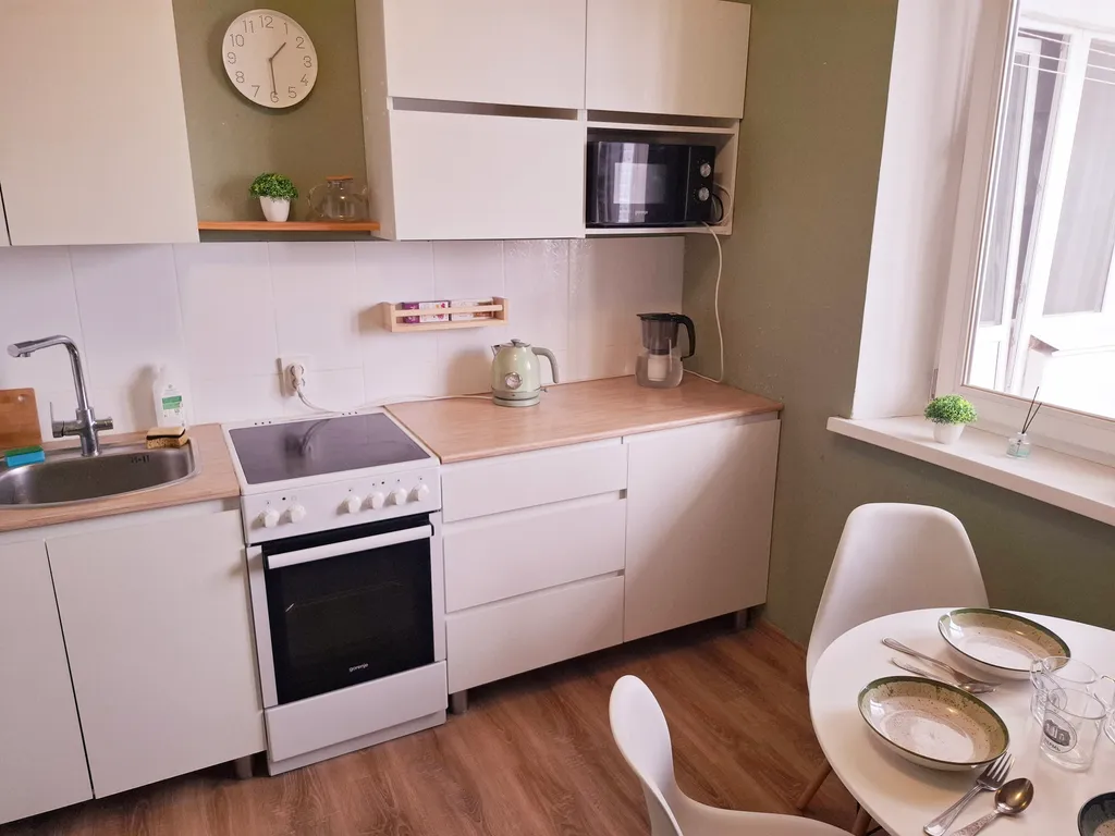 2-комнатная квартира в центре города с бесплатной стоянкой