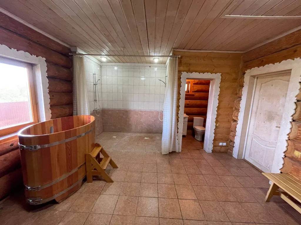 Домик с настоящей русской баней