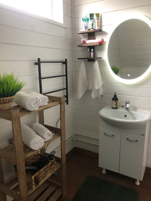 Дом с баней и чаном