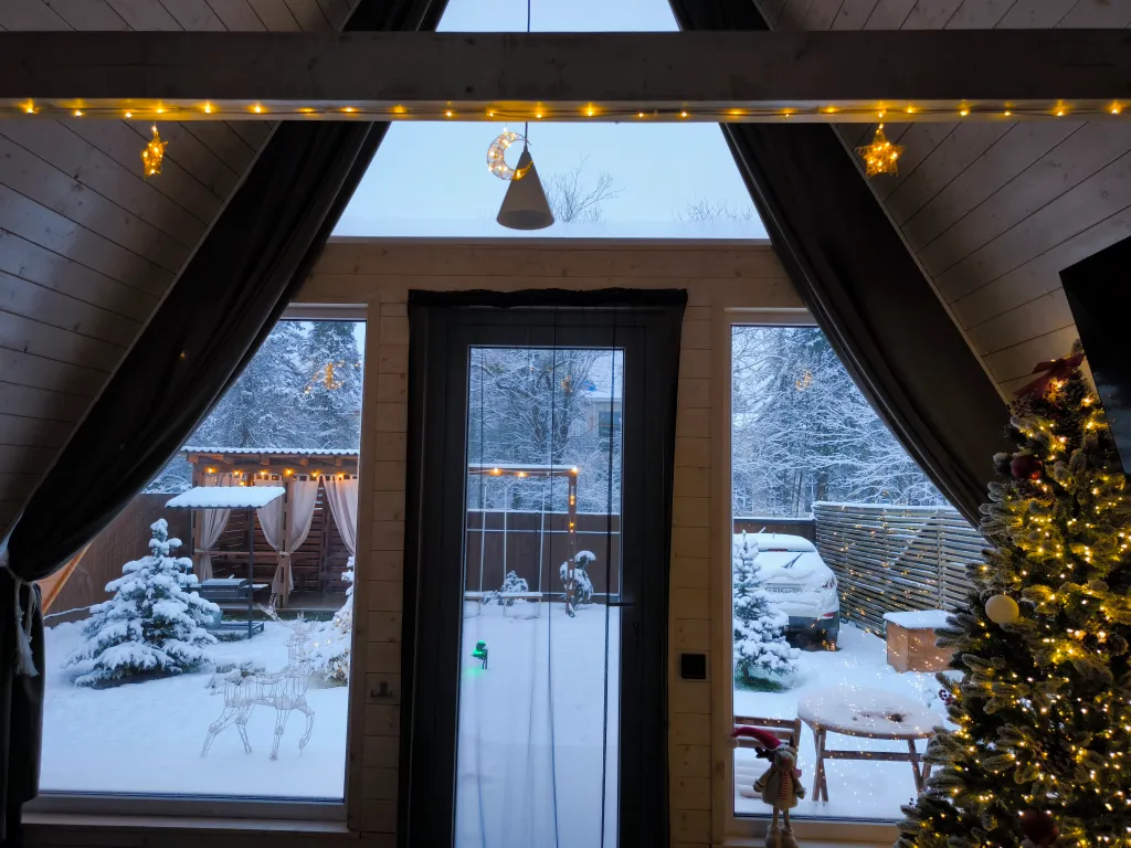 Дом в стиле Афрейм Дача у Горы