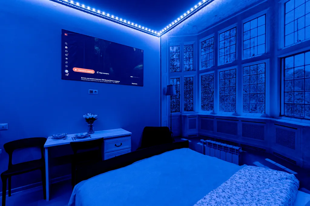 Квартира Квартира Уютная студия с проектором, без окна — Москва