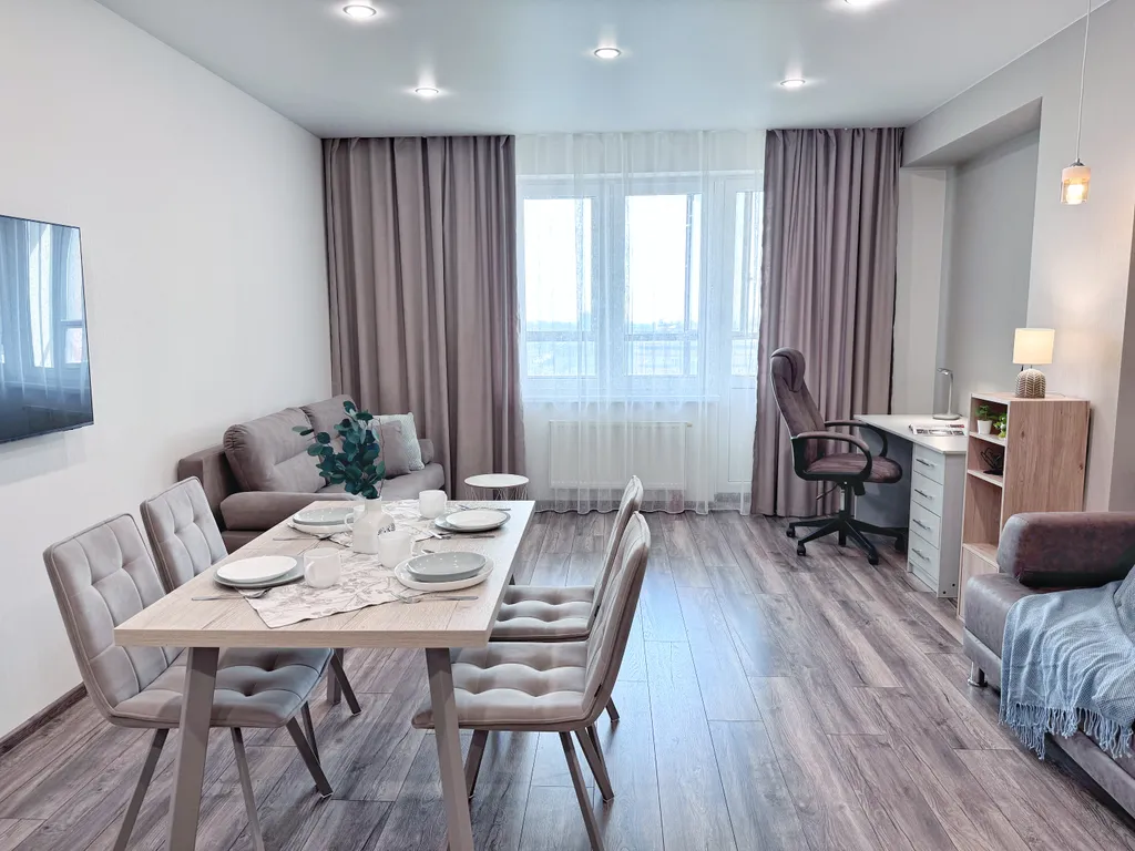 Дизайнерская 2-комнатная квартира в ЖК Бизнес-класса в центре города