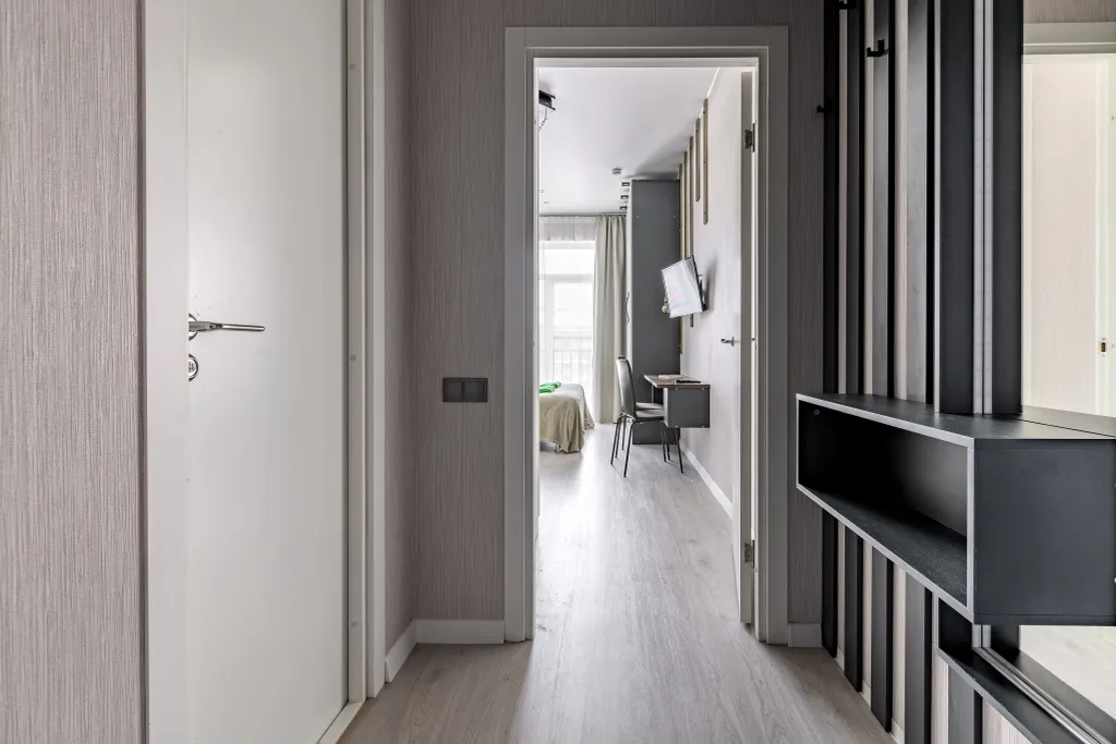 Квартира Квартира Студия с кухней у метро Звездная — Санкт-Петербург