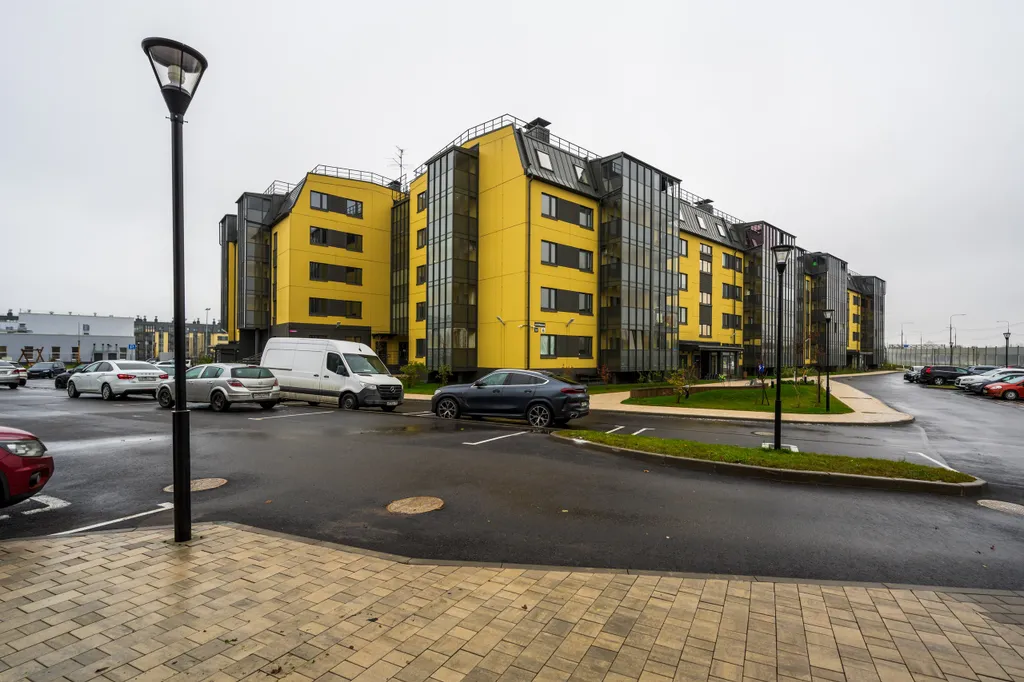 Квартира Светлая и комфортная квартира в ЖК Юттери — Колпино