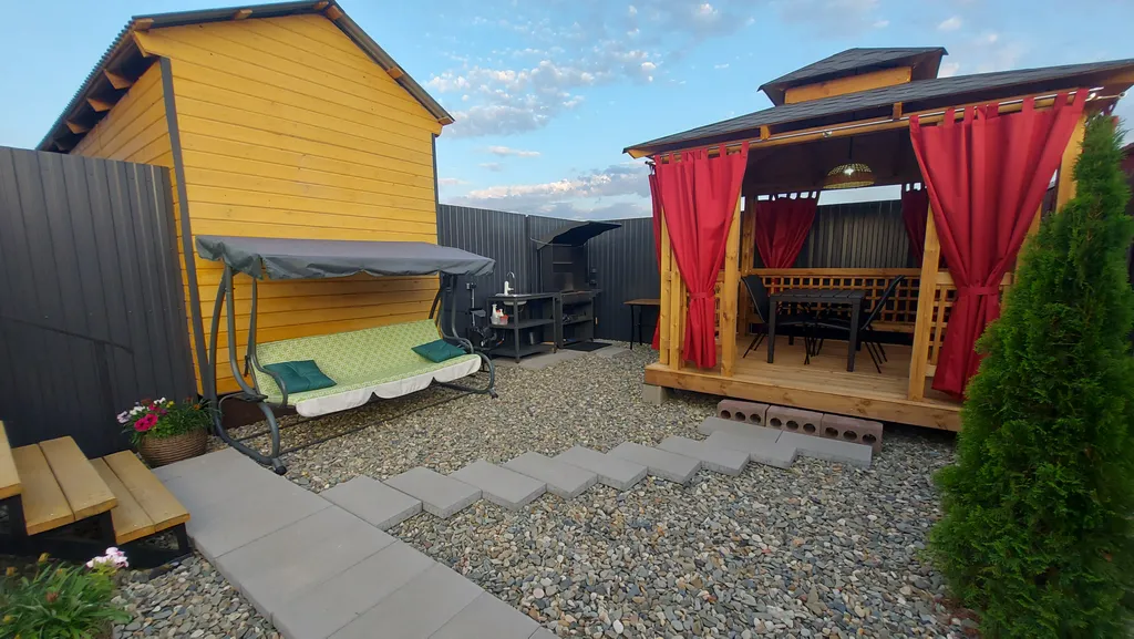 А-фрейм домик-2 в предгорье Адыгеи