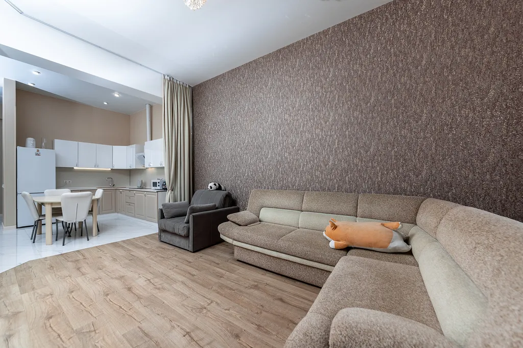 Квартира Квартира На берегу моря в ЖК Акватория с бассейном — Геленджик