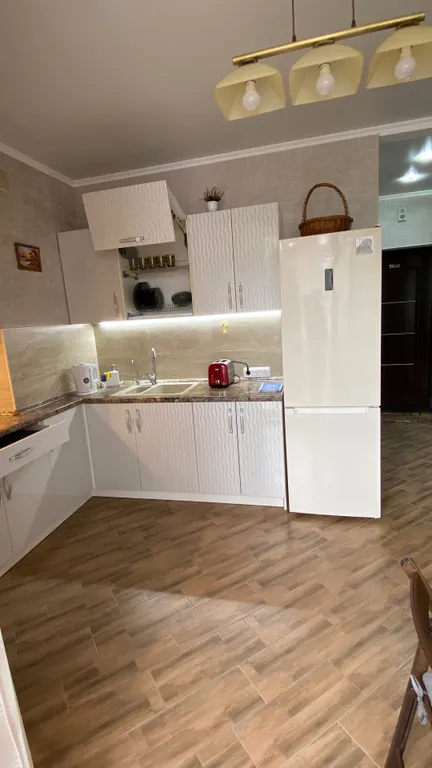 Апартаменты у озера тихое, с видом на лес