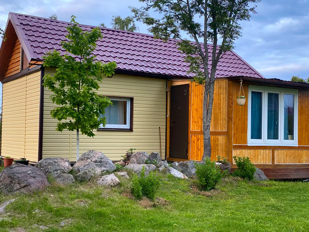 Эко-дом на природе со всеми удобствами