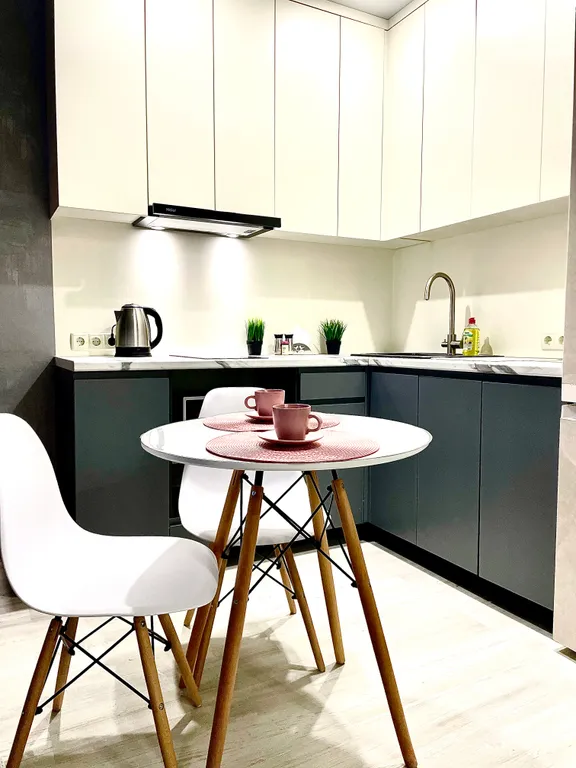 Студия с красивым видом на город