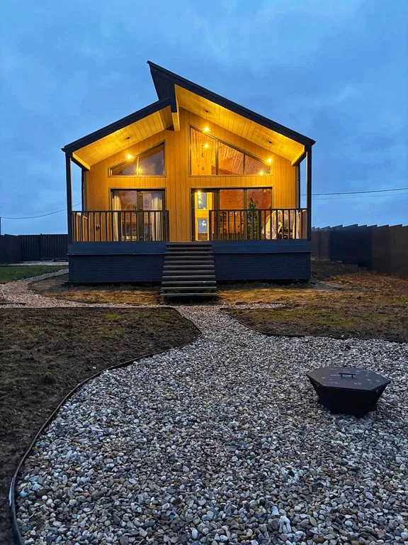 Коттедж Уютный загородный дом с сибирским чаном и спальней с видом на лес — Истра