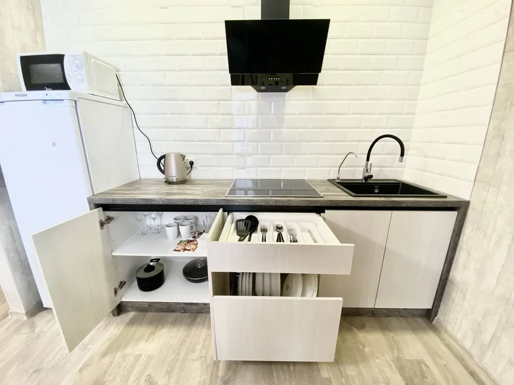 Стильная студия в апарт-отеле Кристалл