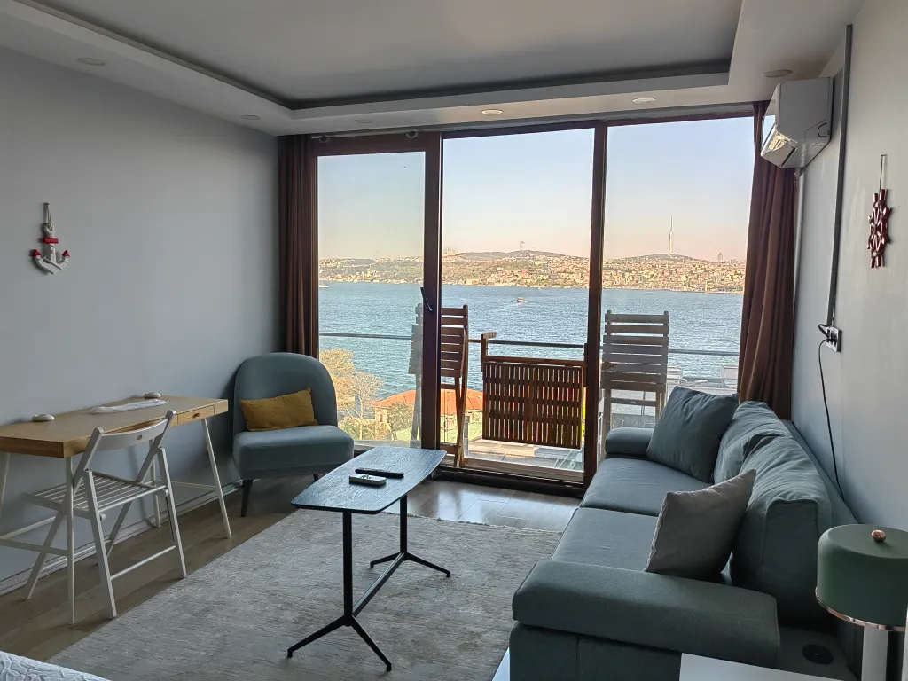 Panoramik Boğaz Manzaralı Taksim Studyo Daire