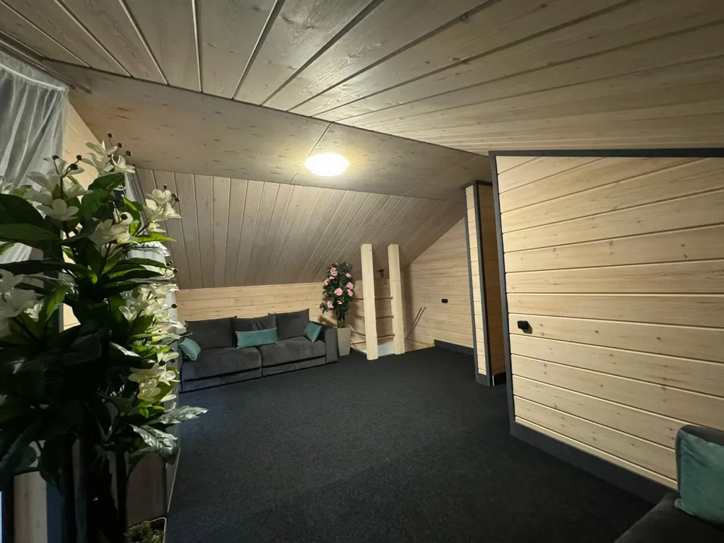 Барн хаус с прекрасным видом на лес