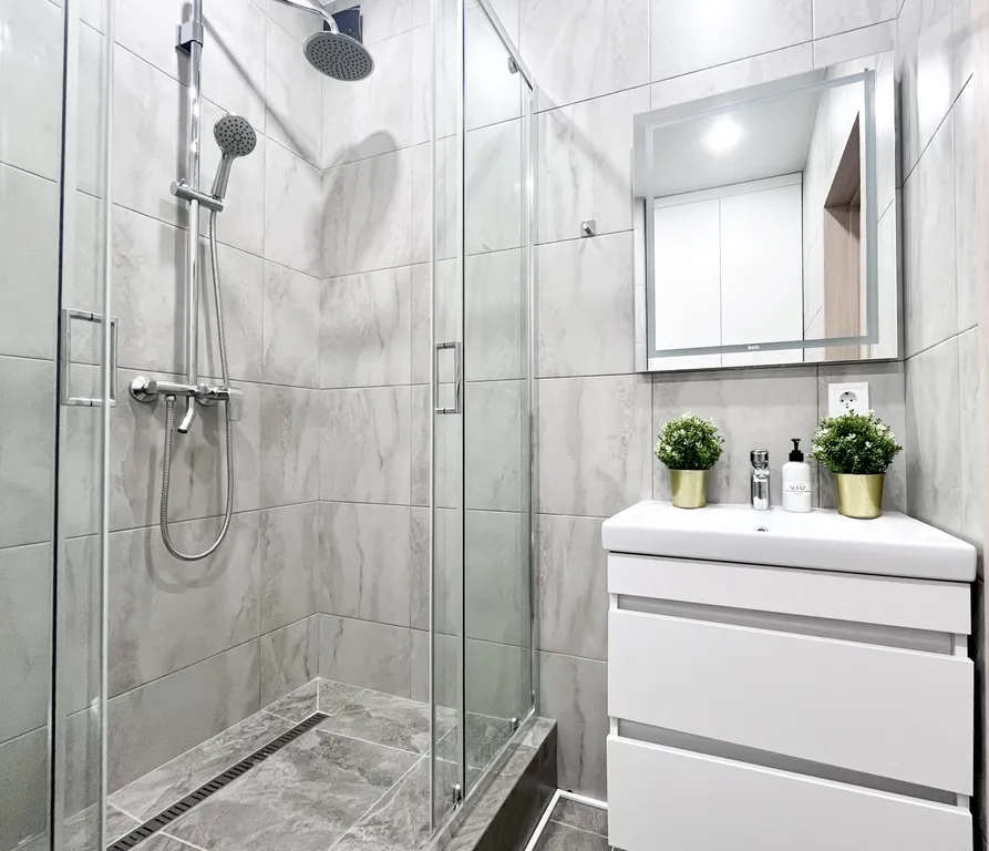 Превосходная студия для двоих с лоджией