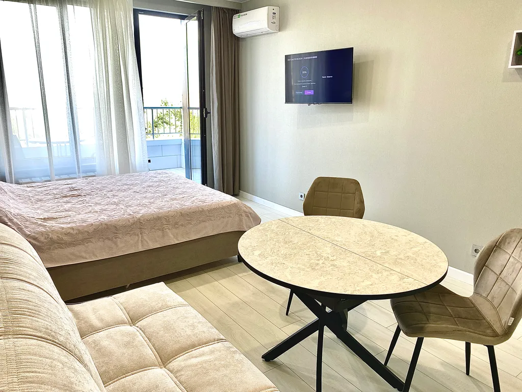 Квартира Квартира Новая студия-люкс на берегу моря — Анапа