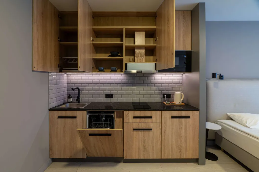 Современная студия в апарт-отеле Yard residence
