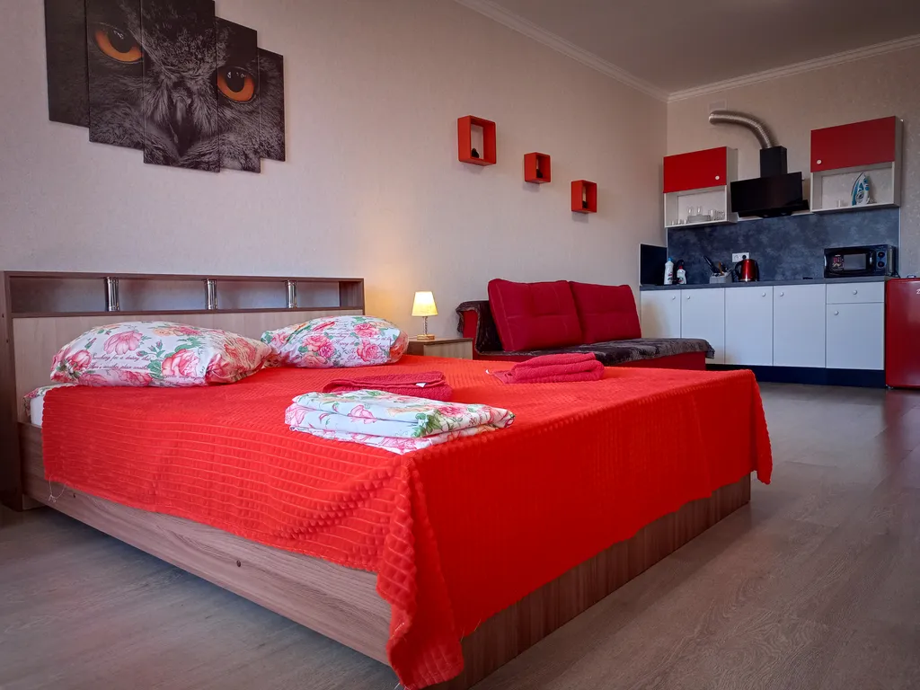 Уютная квартира-студия с диванчиком у жд вокзала и ТЦ Вавилон — аренда посуточно в Тверь