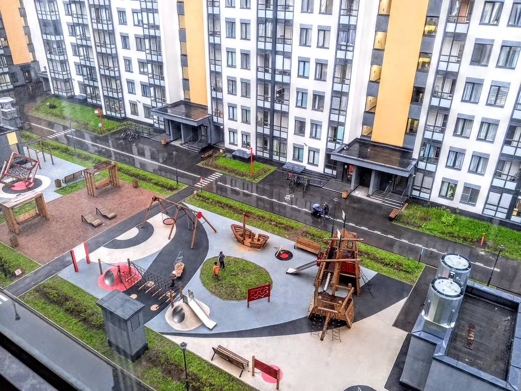 Квартира Квартира Уютная студия — Санкт-Петербург