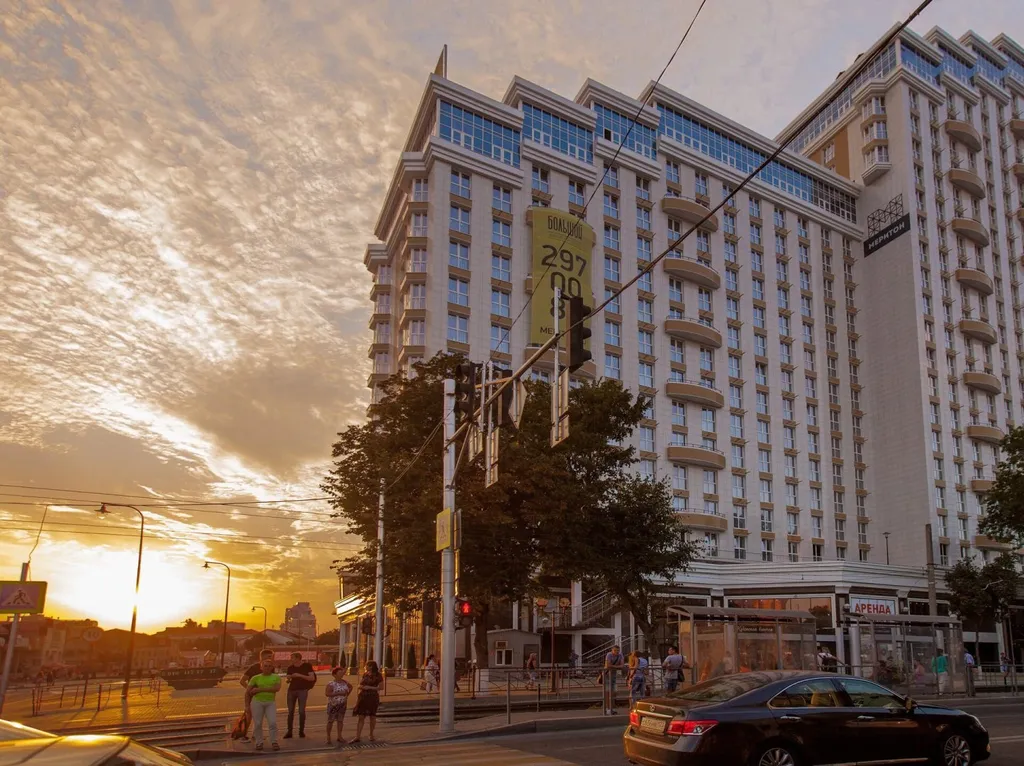 Loft с кроватью-трансформером, кофемашиной и видом на город