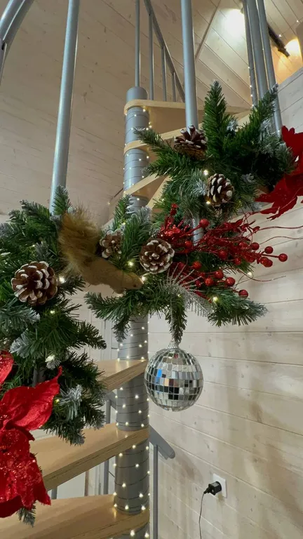 Коттедж Коттедж Комфортабельный барнхаус с баней и купелью для отдыха вдали от города — Шишкино