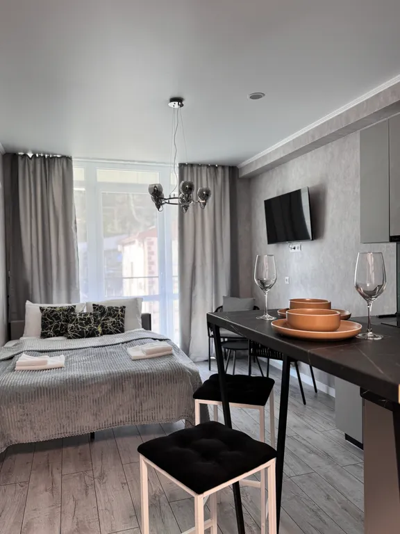 Квартира Студия для двоих в новом малоэтажном ЖК — аренда посуточно в Агой