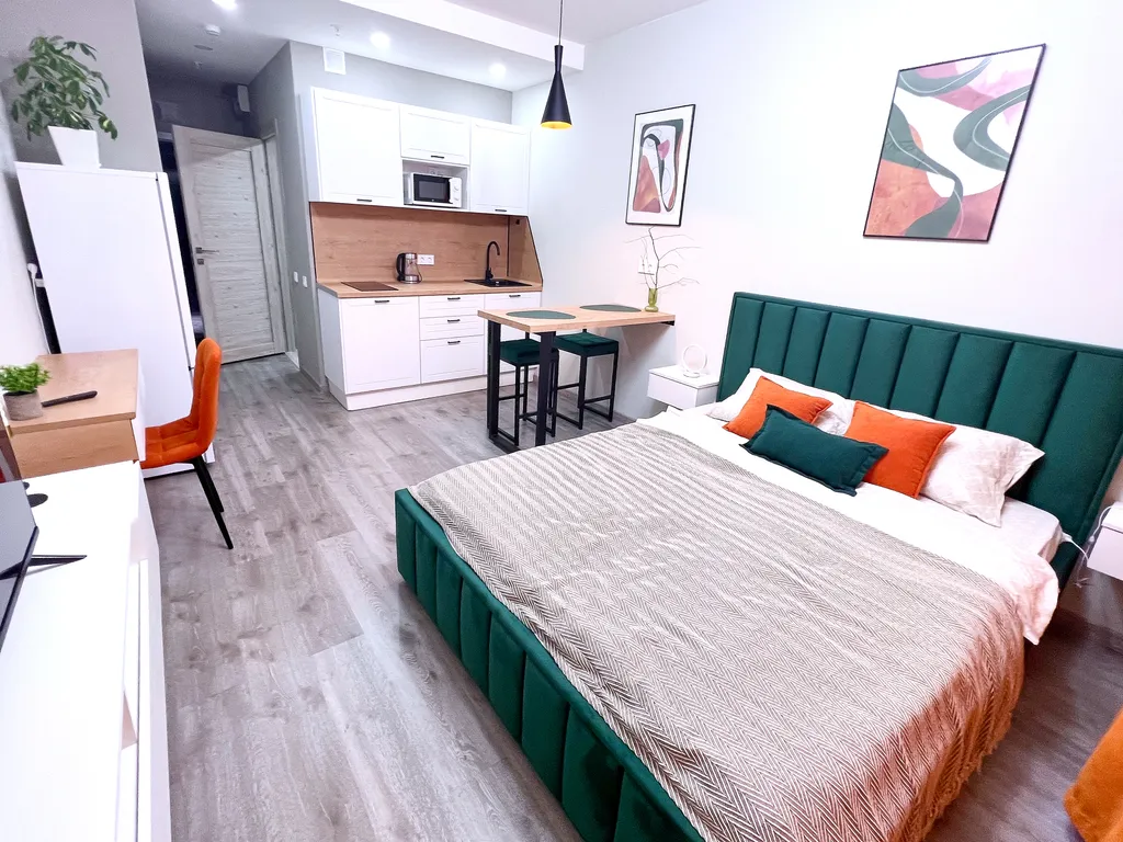 Квартира Квартира Студия lux у метро — Санкт-Петербург