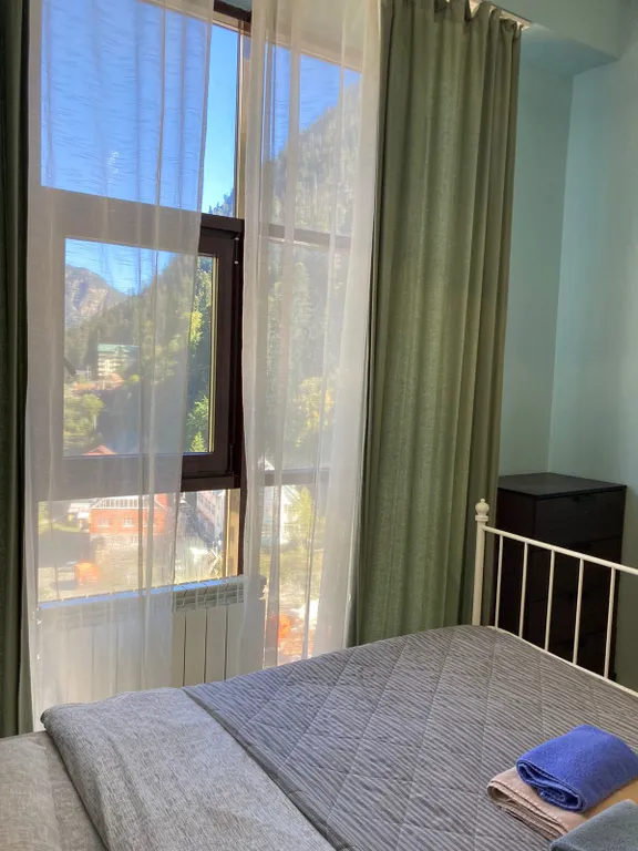 Уютная студия, в центре Домбая, в двух минутах от канатной дороги