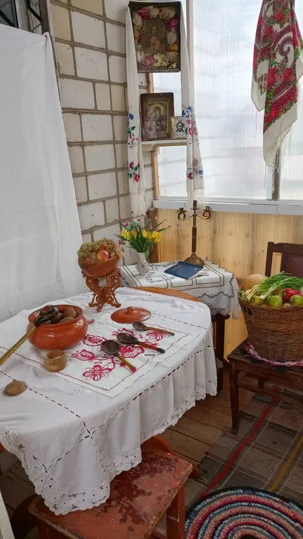 Номер -горница (комната) из казачьего куреня станицы Каменская