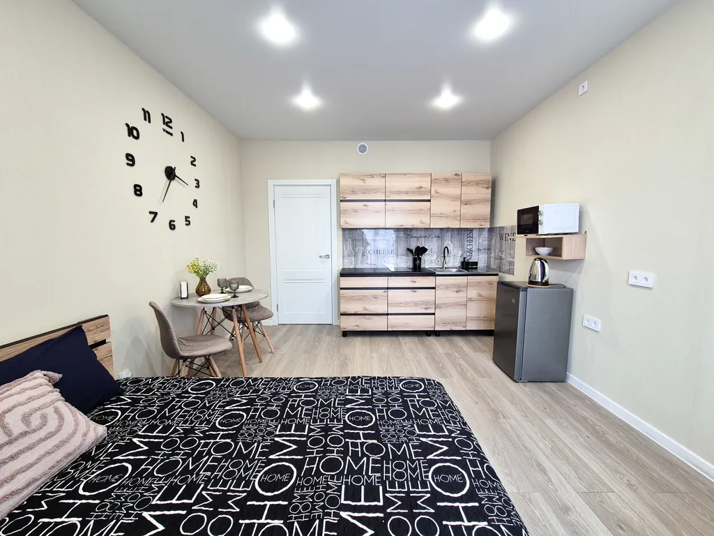 Квартира-студия в Летнем с видом на лес, реку