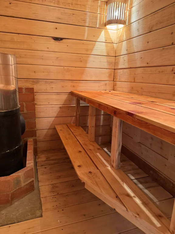 Уютный дом с баней